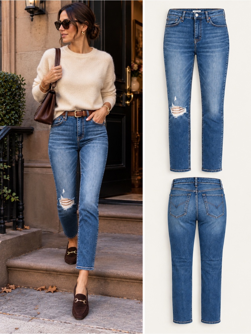 Hudson Holly High Rise Vintage Crop Skinny Jeans New Level Size 28